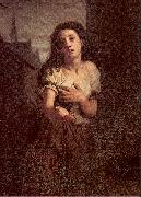 Merle, Hugues A Beggar Woman USA oil painting artist